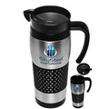 16 oz. Stainless Steel Grip Travel Mugs